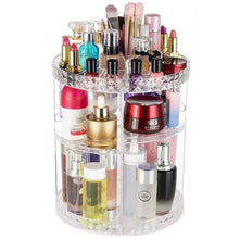 360° Rotating Crystal Makeup Organizer Adjustable | Cosmetic Organizer | Girls Accessories