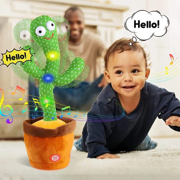 Dancing Cactus Rechargable toy Fun Interactive and Eco-Friendly