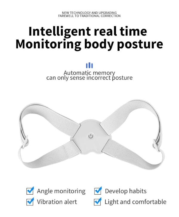 Posture Corrector With Counting Function Prevent Humpback, Relieve Back Pain For Kids/women/men / Rechargeable Adjustable With Any Size